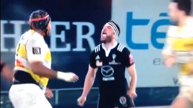 VIDEO. Top 14. Brive - La Rochelle. Arnaud Mignardi se chauffe avec Jone Qovu et une bagarre générale éclate