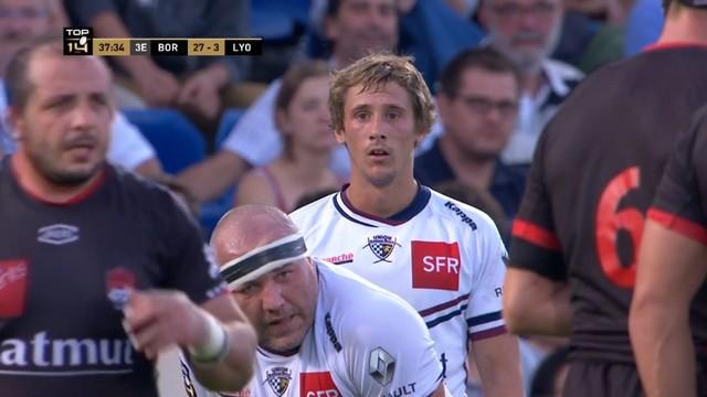 VIDÉO. Top 14 - UBB. Baptiste Serin dans tous les bons coups face au LOU 