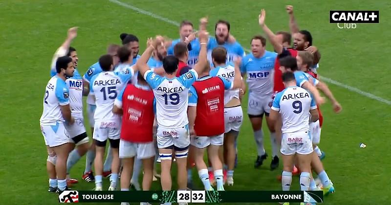 VIDEO. Top 14. Bayonne créé la sensation à Toulouse malgré l'essai gag de 80m de Ramos