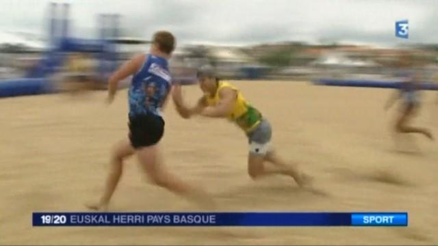 VIDEO. Succès populaire du Beach Rugby Festival à Anglet