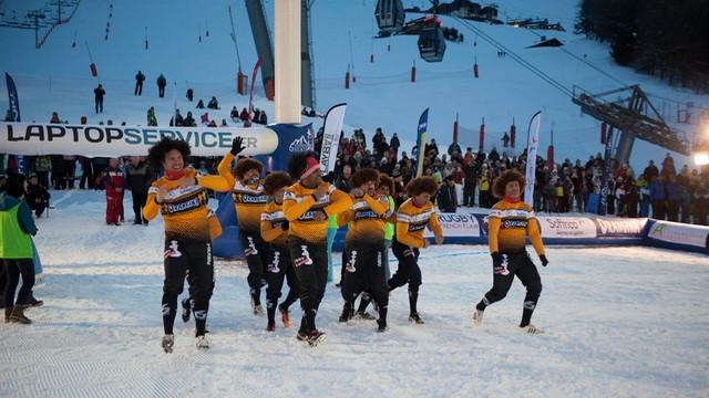 VIDEO. Belle ambiance pour le coup d'envoi du Tournoi des 6 Stations aux Ménuires