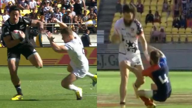 VIDEO. Wellington 7s. Ben Lam marche sur les Anglais pour un essai de 80 mètres