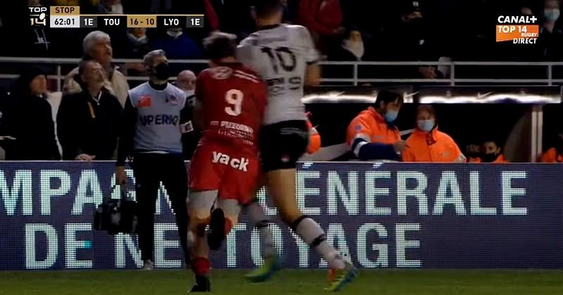 ARBITRAGE. TOP 14. Cité après sa percussion à la tête sur Serin, Léo Berdeu devait-il être exclu ?