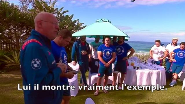 VIDEO. Le discours de Bernard Laporte aux joueurs du XV de France après la nouvelle défaite face aux Boks