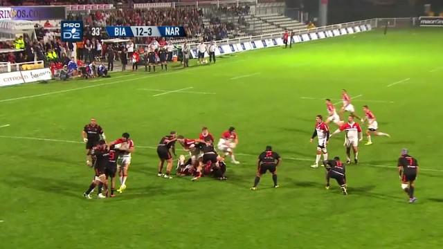 VIDEO. Pro D2. Bertrand Guiry et  David Penalva exclus après une bagarre générale