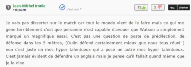 Angleterre - France. #BestCommentaires #12 : le Crunch vécu par les internautes du Rugbynistère