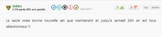 #BestCommentaires 9 : les internautes analysent le week-end rugby et la composition du XV de France