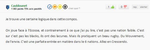 #BestCommentaires 9 : les internautes analysent le week-end rugby et la composition du XV de France