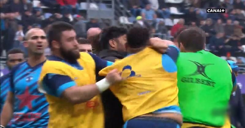 VIDÉO. Top 14 - MHR. Bagarre entre Bismarck du Plessis et un coéquipier à l'échauffement