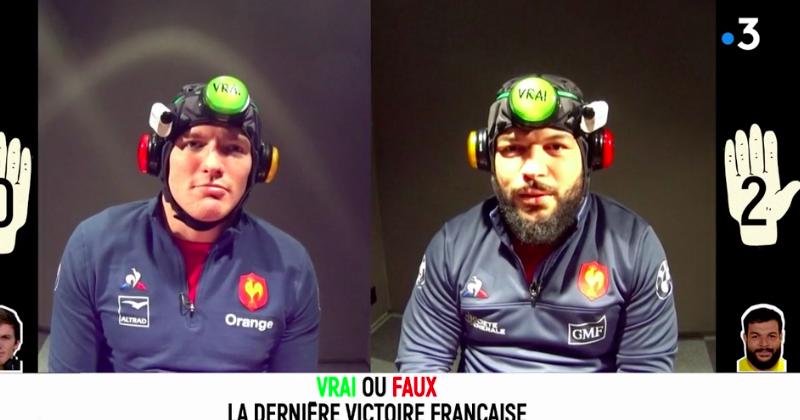 XV de France - Rabah Slimani et Arthur Iturria s'affrontent dans La Boîte à Gifles