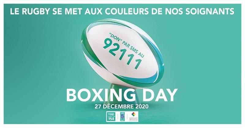 BOXING DAY - Toulon et Clermont porteront un maillot en soutien au personnel soignant