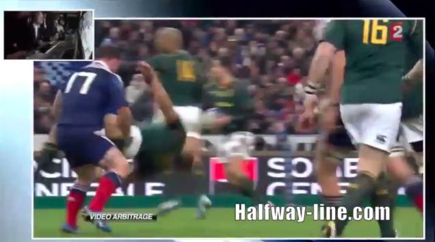 VIDEO. La filouterie de Bryan Habana lors du plaquage à retardement de Thomas Domingo