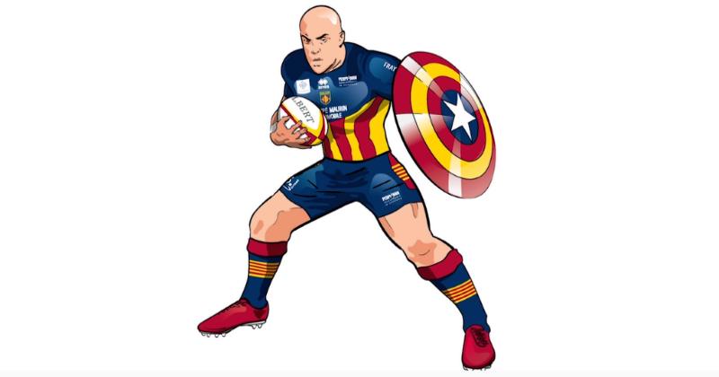 Capità USAP présente le maillot collector de Noël du club catalan [Photo]