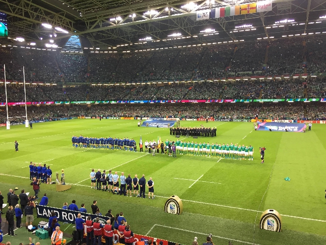 Nous avons vécu France Irlande en direct de Cardiff grâce à @ParAmourDuRugby