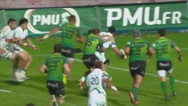 VIDEO. Pro D2. Cardiff Vaega emporte tout sur son passage lors du succès étriqué de Pau à Montauban