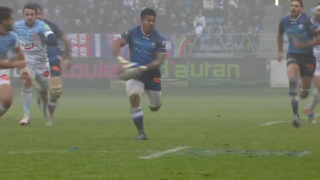 VIDEO. TOP 14. David Smith mystifie la défense de Bayonne avec une relance venue d’ailleurs