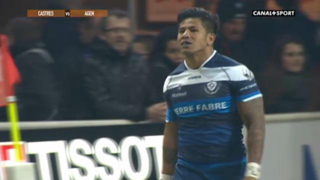 VIDEO. Top 14 : Le Castres Olympique marche sur Agen avec le quadruplé de David Smith