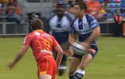 Castres s'impose de justesse face à l'USAP dans une orgie de jeu ! 