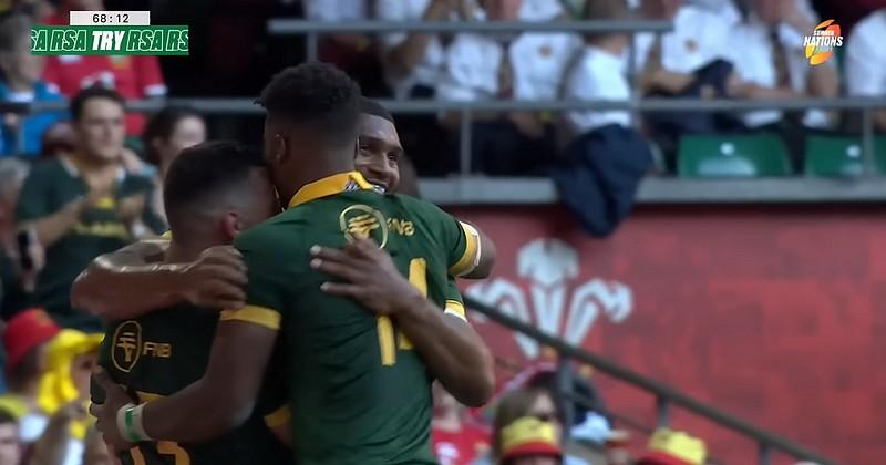 RUGBY. VIDEO. L'Afrique du Sud pulvérise le Pays de Galles, ça pique avant la Coupe du monde