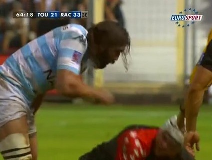 Chabal vient calmer les ardeurs de Joe Van Niekerk chez lui