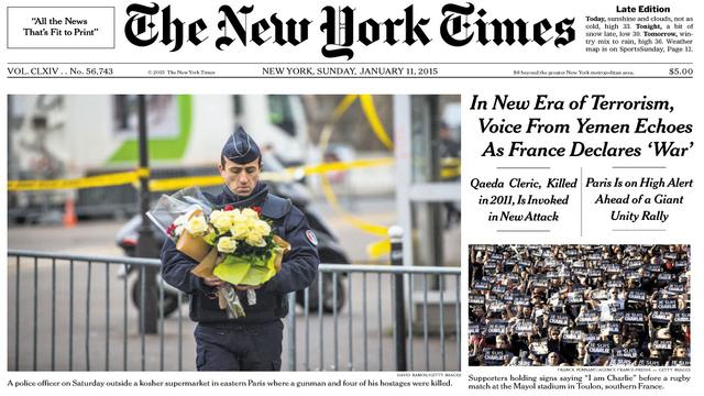 VIDEO. Charlie Hebdo. L'hommage des supporters du Stade Mayol fait la Une du New York Times