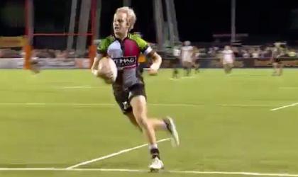 VIDEO. Charlie Walker crève l'écran lors du Premiership Rugby Sevens 