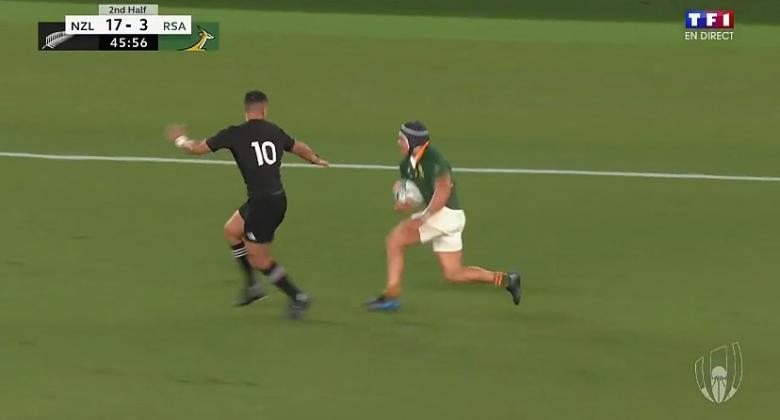 Ces cannes ! Cheslin Kolbe a mis le feu à la défense des All Blacks ! [VIDÉO]