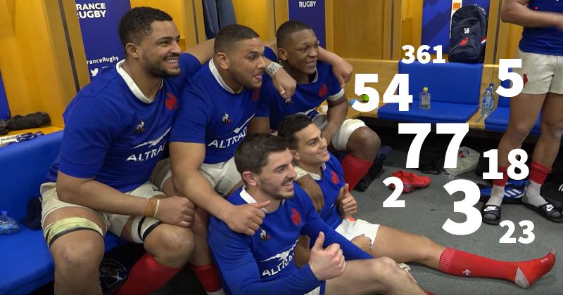 XV de France - Les statistiques des Bleus font tourner la tête !