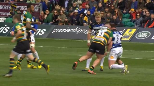 VIDEO. Premiership. Quand 250 kilos de pilier droit entrent en collision