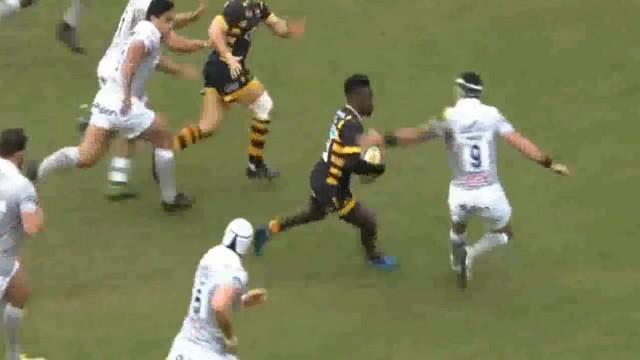 VIDEO. Premiership - Christian Wade fait l'amour à la défense de Bath sur 50 mètres