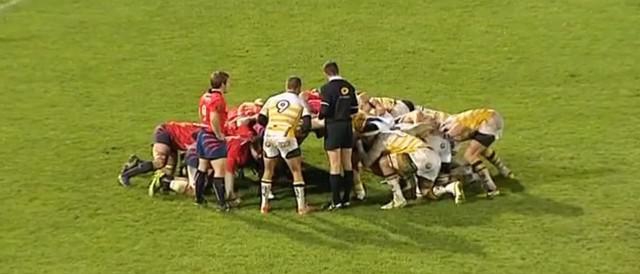 L'arbitre du match Aurillac vs Albi touché en rentrant aux vestiaires