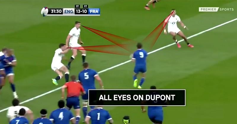 VIDEO. ANALYSE. Comment les 3/4 tricolores ont parfaitement manœuvré les Anglais pour l'essai de Penaud