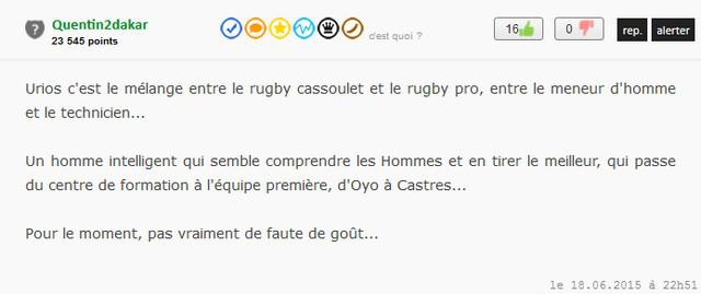 Présentation des clubs de Top 14 pour la saison 2015-2016 : Castres