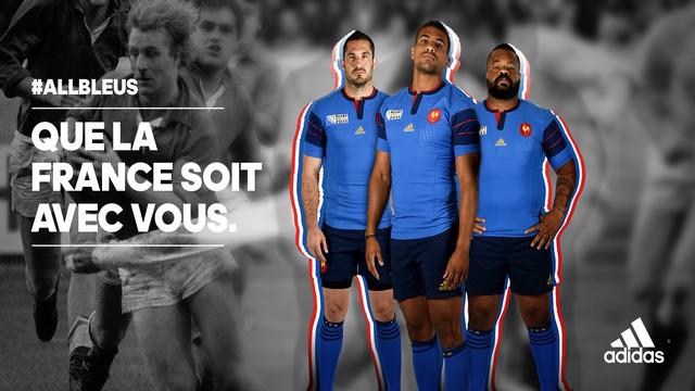 Gagnez le maillot du XV de France pour la Coupe du monde avec Adidas