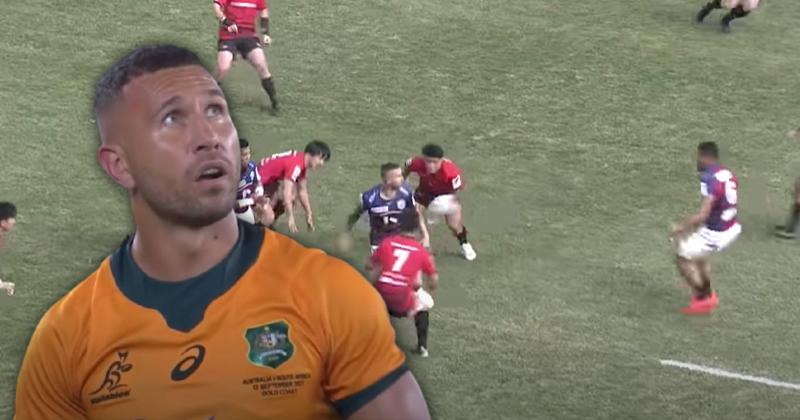 VIDÉO. Le magicien Quade Cooper régale (encore) avec une chistera et un essai