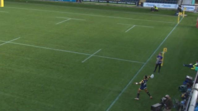 VIDEO. Premiership - Cooper Vuna régale avec une passe 25 mètres à une main