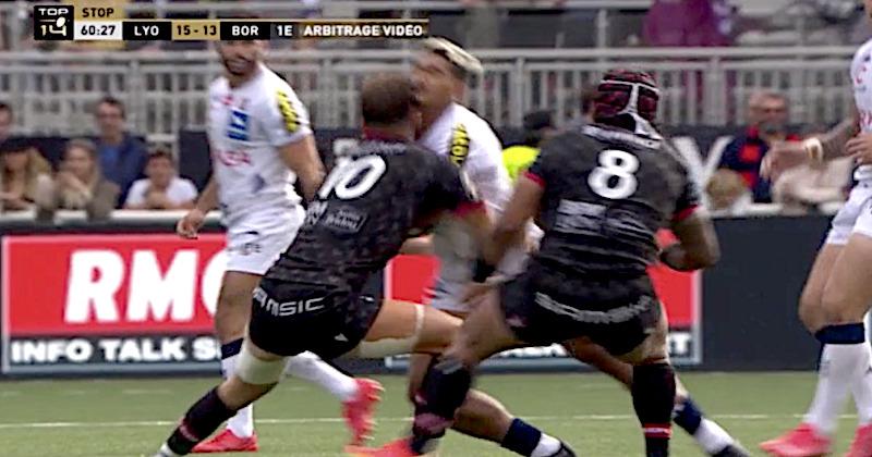 ARBITRAGE. Top 14. Pourquoi Mr. Praderie a bien arbitré la percussion de Moefana sur Berdeu ?