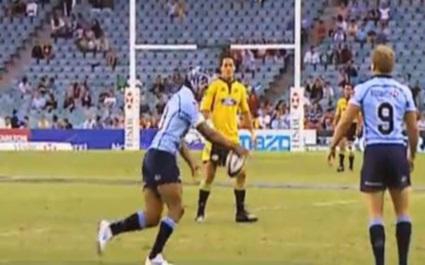 VIDEO. Top 5 des rugbymen qui n'auraient pas du jouer au pied