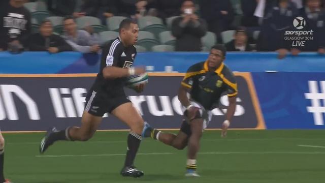 VIDEO. Coupe du Monde - 20 ans. Tevita Li frappe à trois reprises face aux Baby Boks avec une vitesse impressionnante