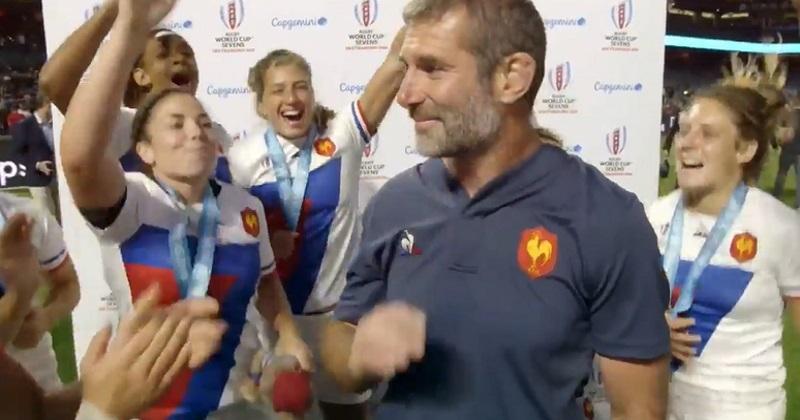 VIDÉO. Coupe du monde à 7 : David Courteix meilleur entraîneur, Anne-Cécile Ciofani à l'honneur