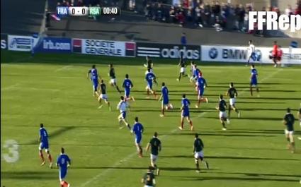 RESUME VIDEO. Le XV de France des -20 ans échoue sur la fin contre les Baby Boks