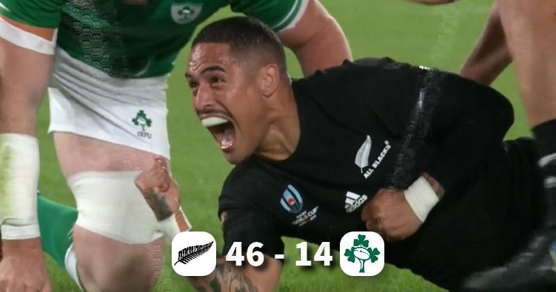 COUPE DU MONDE : les All Blacks écrasent l'Irlande, et se qualifient pour les demi-finales !