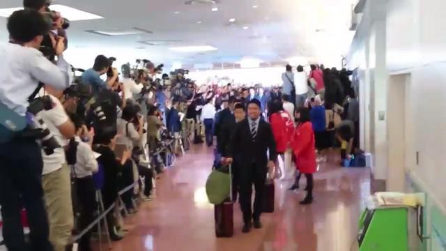 VIDEO. Coupe du monde. Les joueurs du Japon accueillis en héros à l'aéroport 