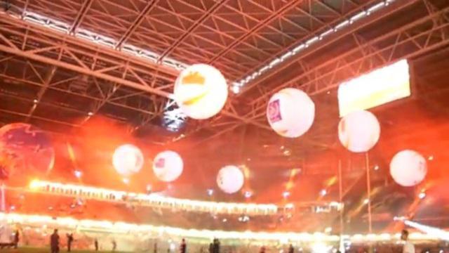 VIDEO. Les images de la cérémonie d'ouverture de la Coupe du monde de Rugby à XIII