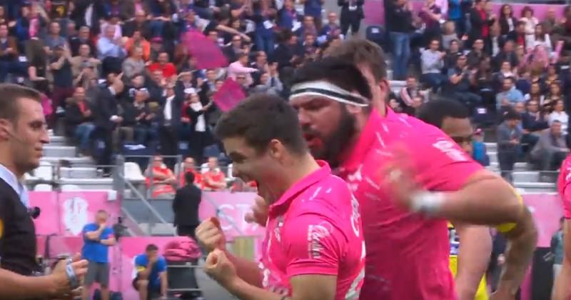 Top 14 - Stade Français. Spectaculaire blessure d'Arthur Coville