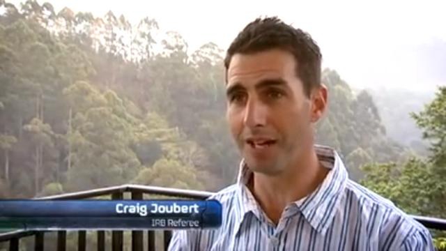 Craig Joubert pour arbitrer le XV de France lors de la tournée d'été en Australie