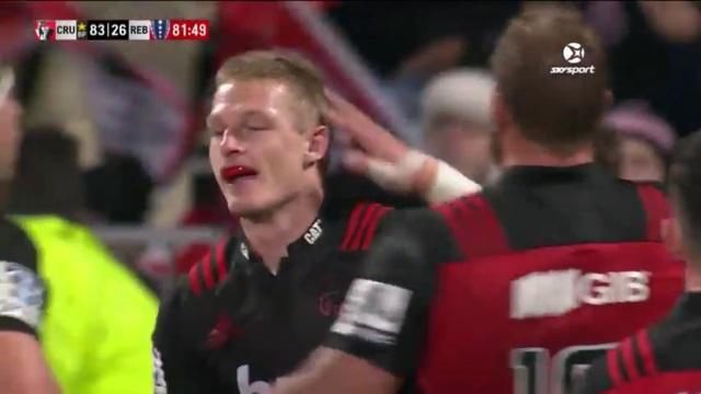 VIDEO. Super Rugby : 17 essais et 111 points inscrits dans un match de folie entre les Crusaders et les Rebels