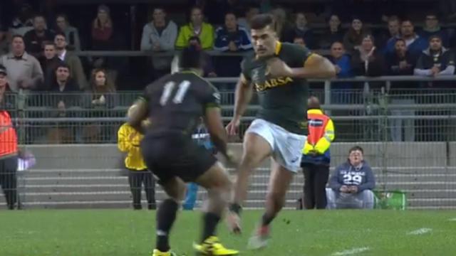 VIDÉO. Damian de Allende fait le show et marque des points sous le maillot des Springboks