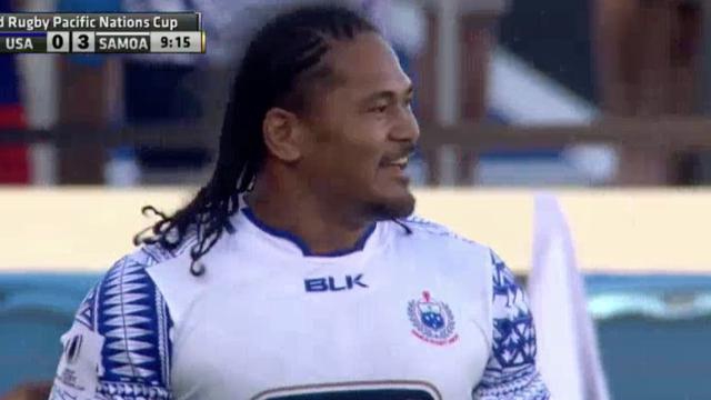 VIDÉO. USA - Samoa. Danny Barrett sauve la patrie en propulsant Alesana Tuilagi en touche