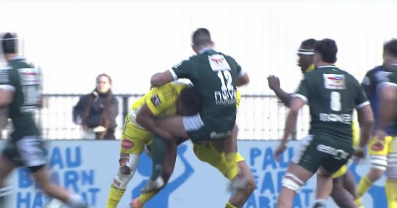 VIDEO. TOP 14. Jonathan Danty se défoule sur un Palois avant le crunch de ce week-end !